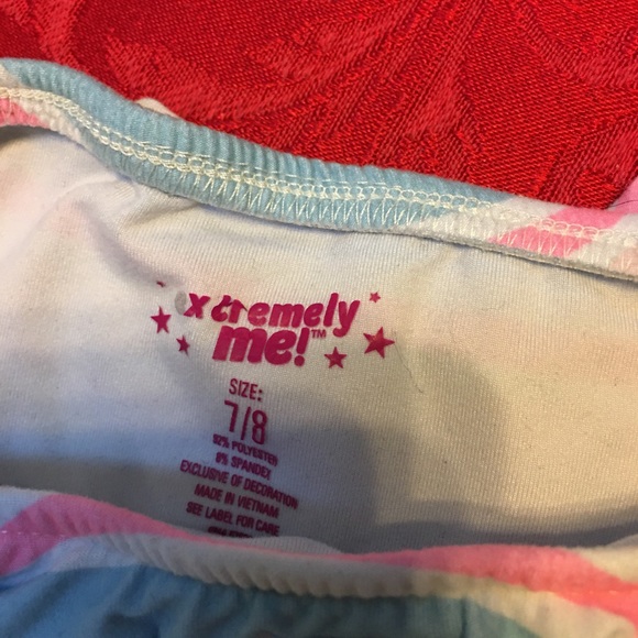 Kids Casual Dress - Pink and Blue - Picture 2 of 3